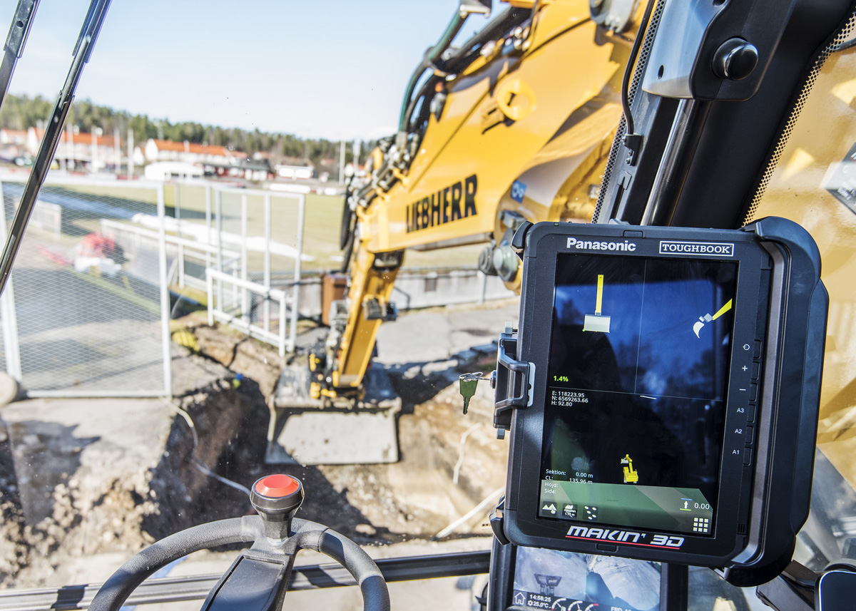 Hur fungerar GPS maskinstyrning, MaskinSystem hjälper er med allt om hur GPS maskinstyrning från Makin fungerar och hjälper er i er arbetsvardag.